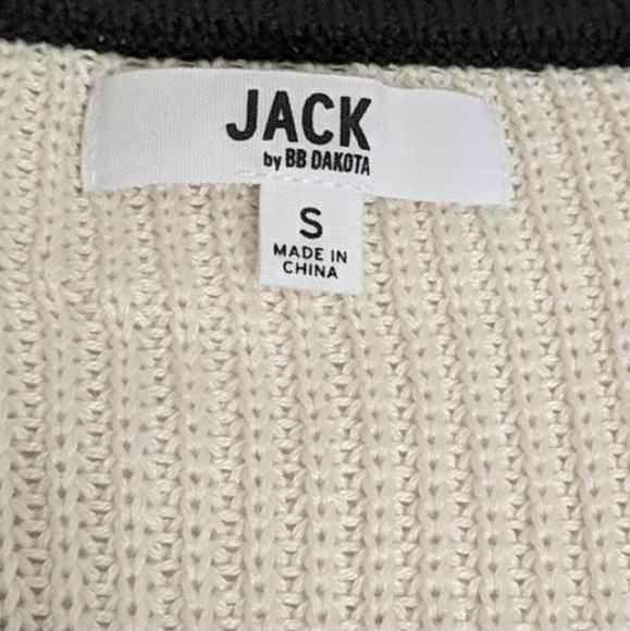 JACK by BB DAKOTA Cold Shoulder Sweater ~ NWT - Picture 6 of 9